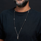 Menashe & Betsalel stones neckless