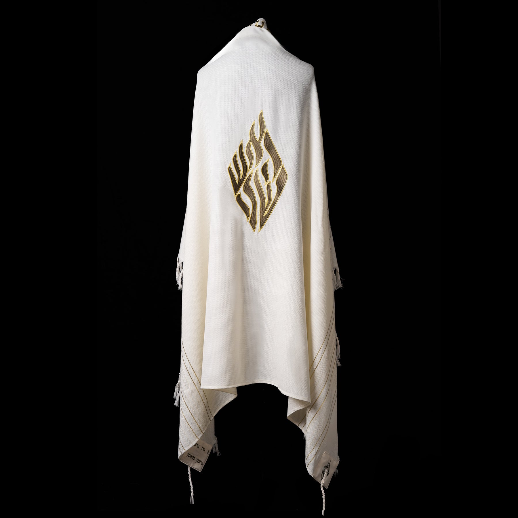 Tallit Nahman prestige Green army & gold