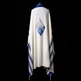 Tallit Nahman prestige blue & grey