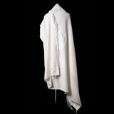 Tallit Nahman Prestige White & Cream