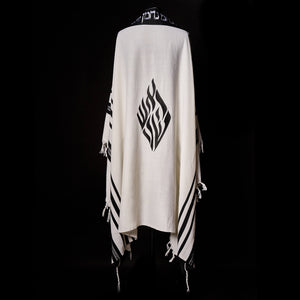 Tallit Nahman Classic White & Black