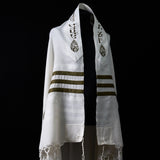 Tallit Shema Israël Green Army