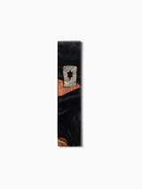 Black resin and olive wood mezuzah case with silver Star of David cut-out, handmade in Israel, Kameart