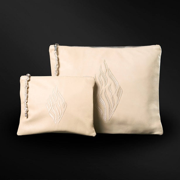 Set Tallit / Tefilines Aesh Sheli Desert Smooth Leather