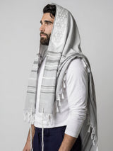 Tallit Yosef in Gray Kameart