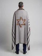 Tallit Yosef in Brown Kameart