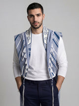 Tallit Yosef in Blue Royal Kameart