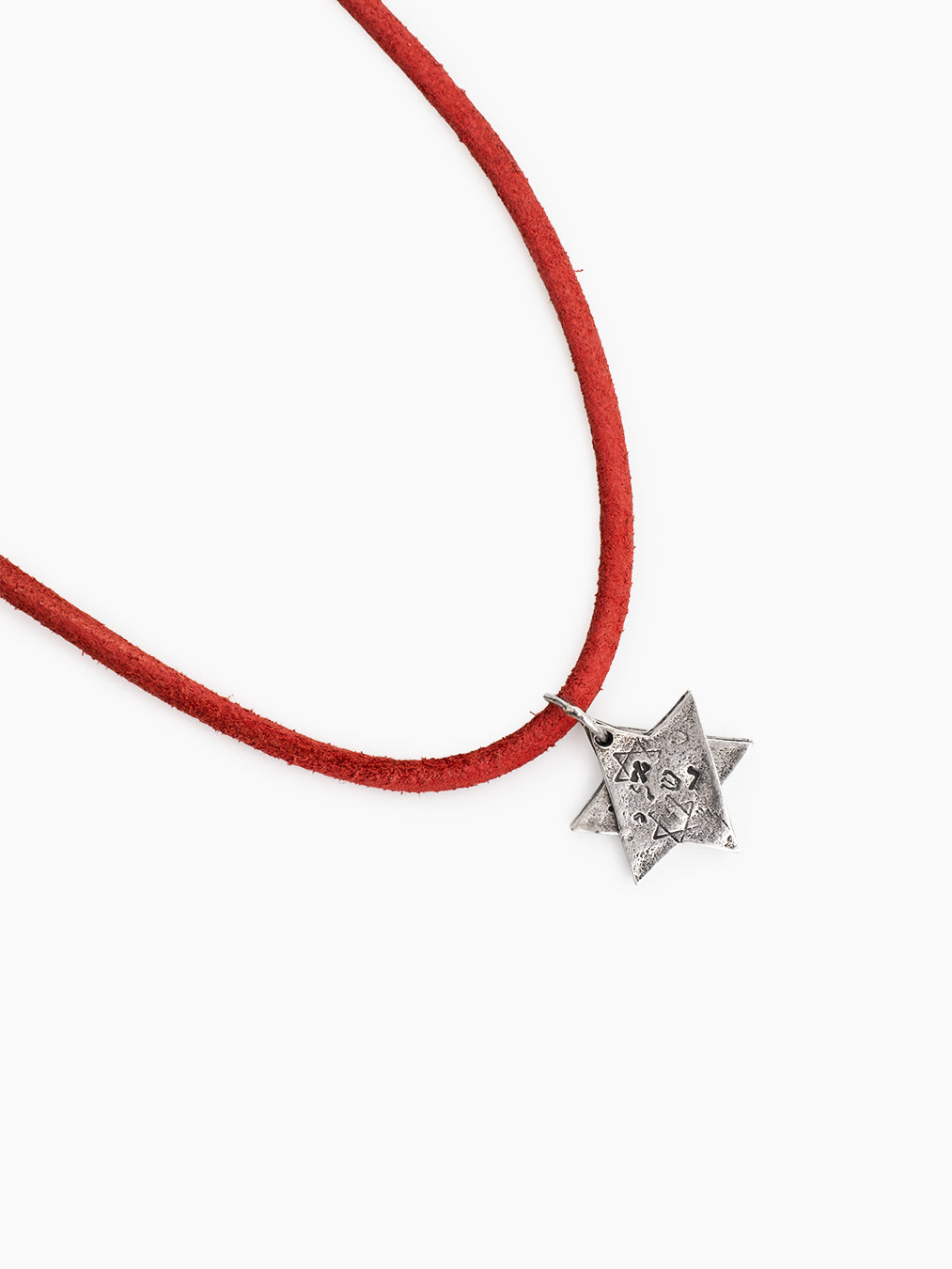 Star of David Cord Necklace - Arie Kameart