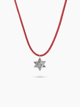 Star of David Cord Necklace - Arie Kameart