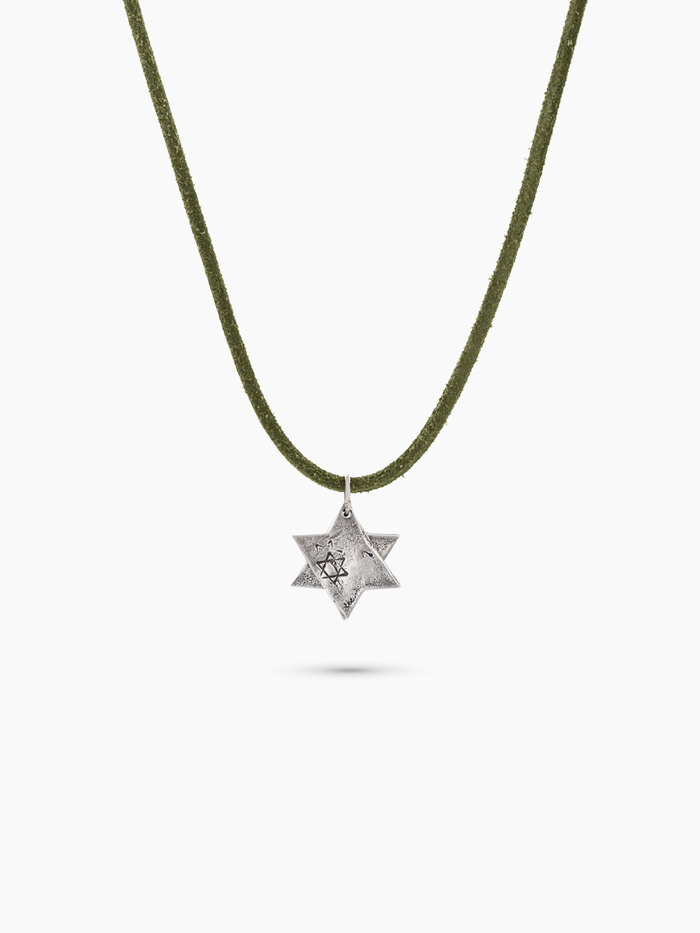Star of David Cord Necklace - Arie Kameart