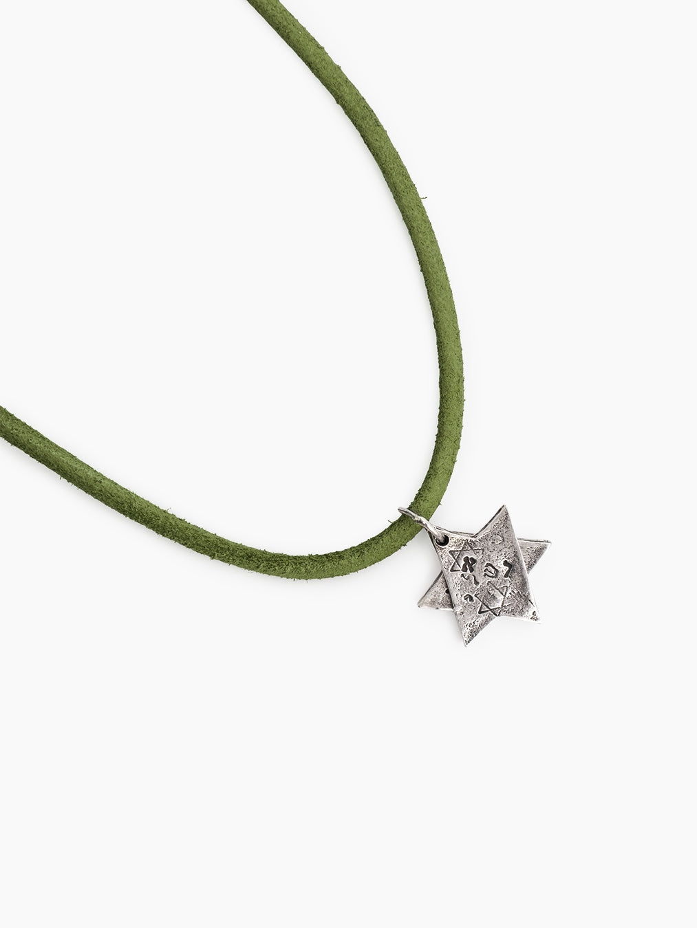 Star of David Cord Necklace - Arie Kameart