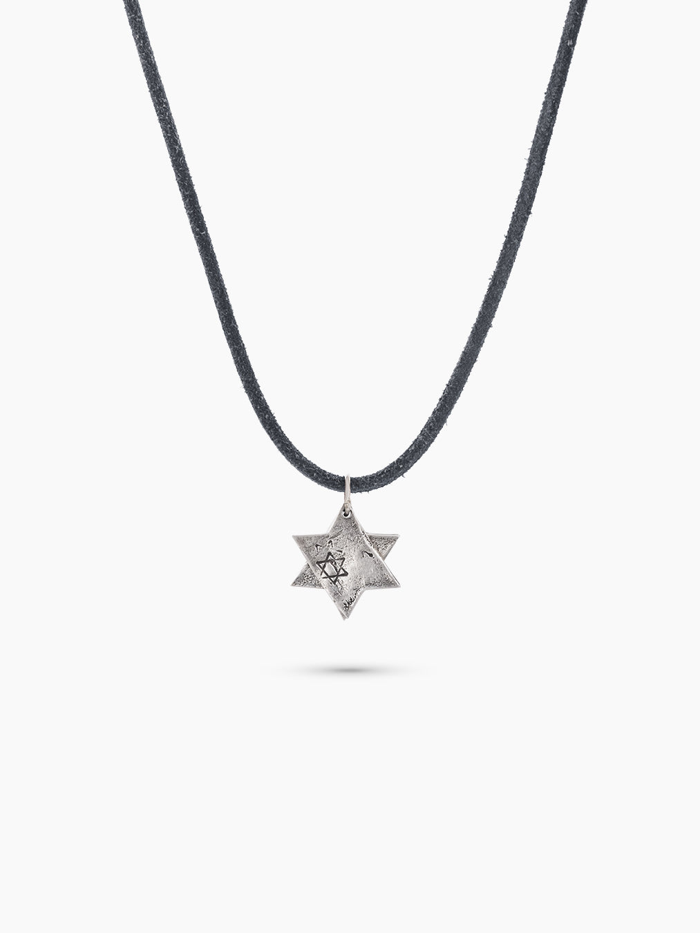 Star of David Cord Necklace - Arie Kameart