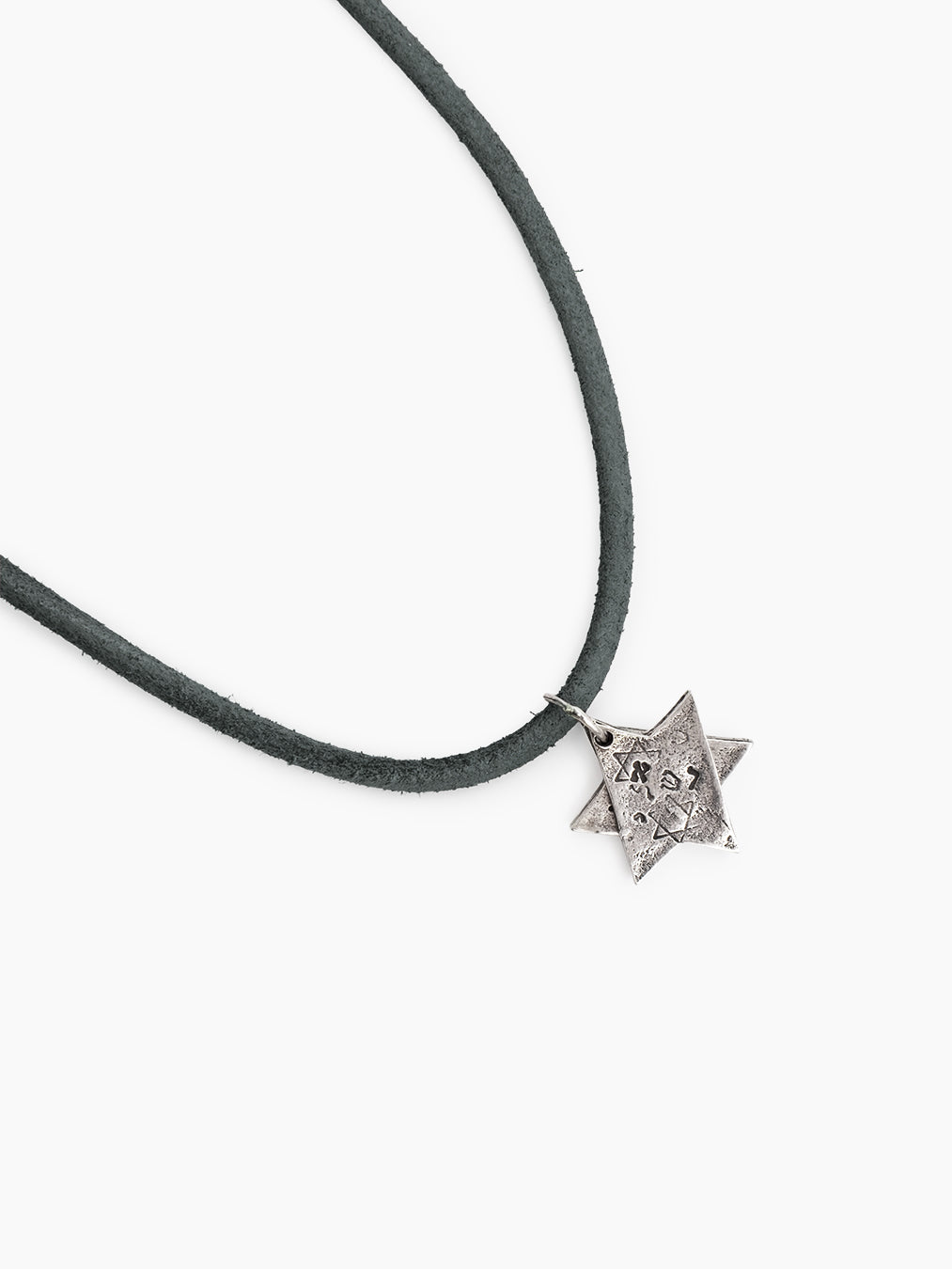 Star of David Cord Necklace - Arie Kameart