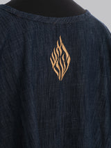 Modern Tallit Katan in Blue Denim