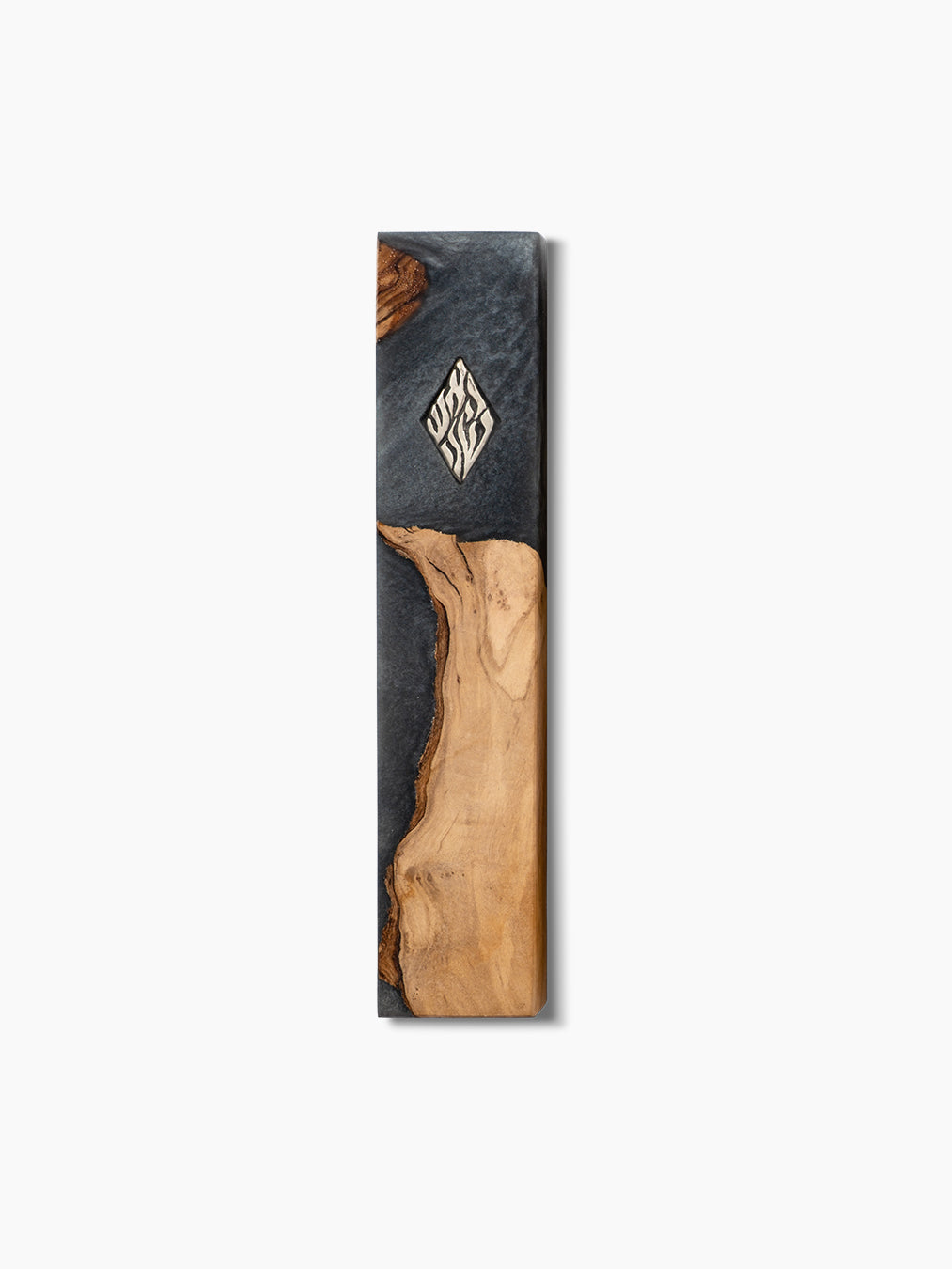 Olive Wood Mezuzah Aesh Sheli
