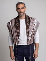 Tallit Star of David Pink