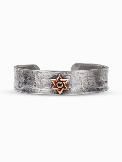 NOAM SILVER Rose Gold and Black Diamond