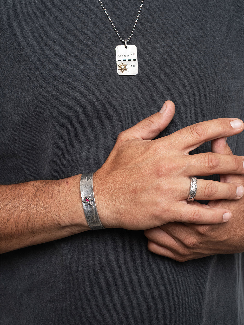 Tsahal Rose Gold White Diamond