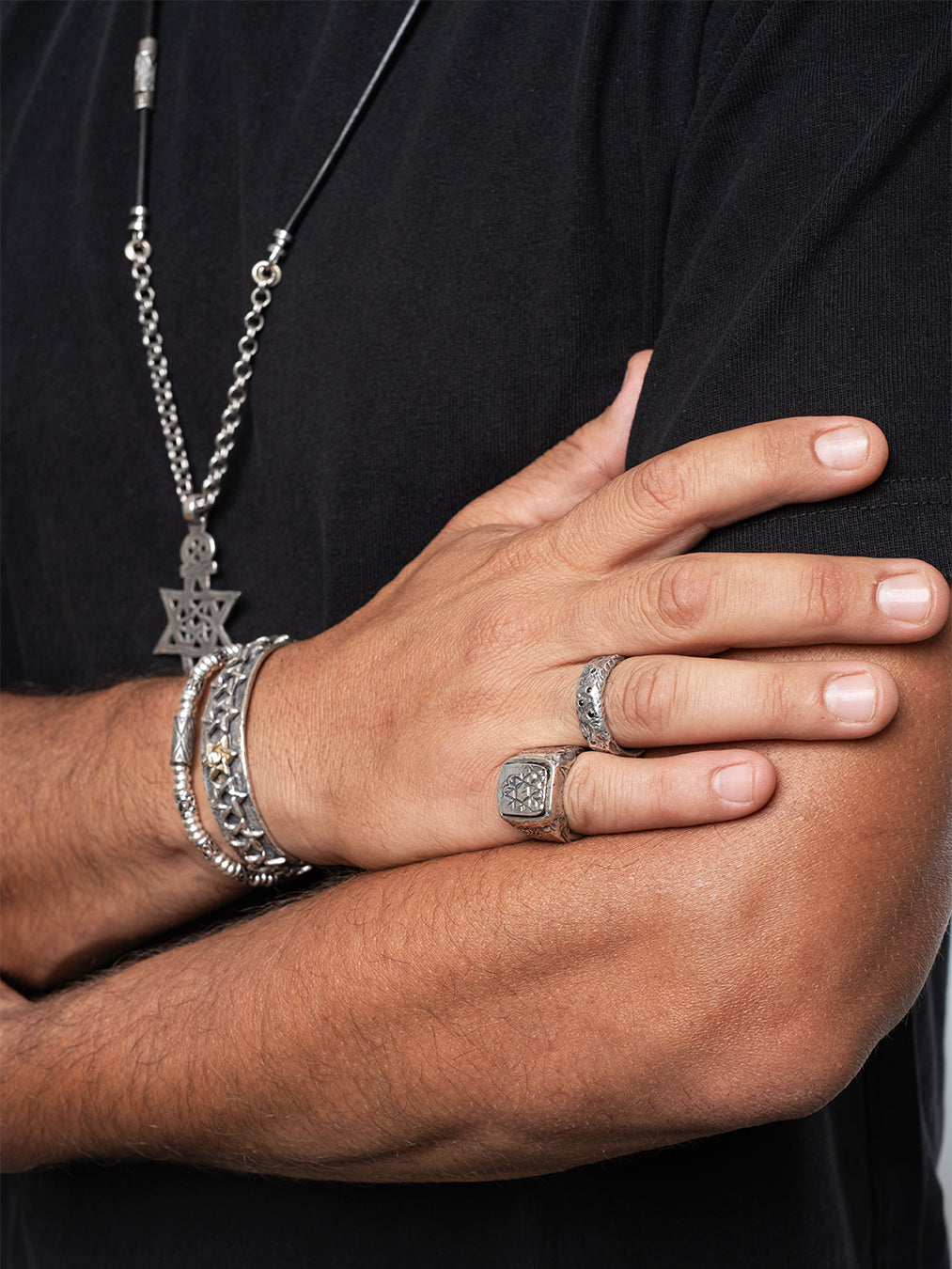 Ring - Itay Silver & Black Diamond