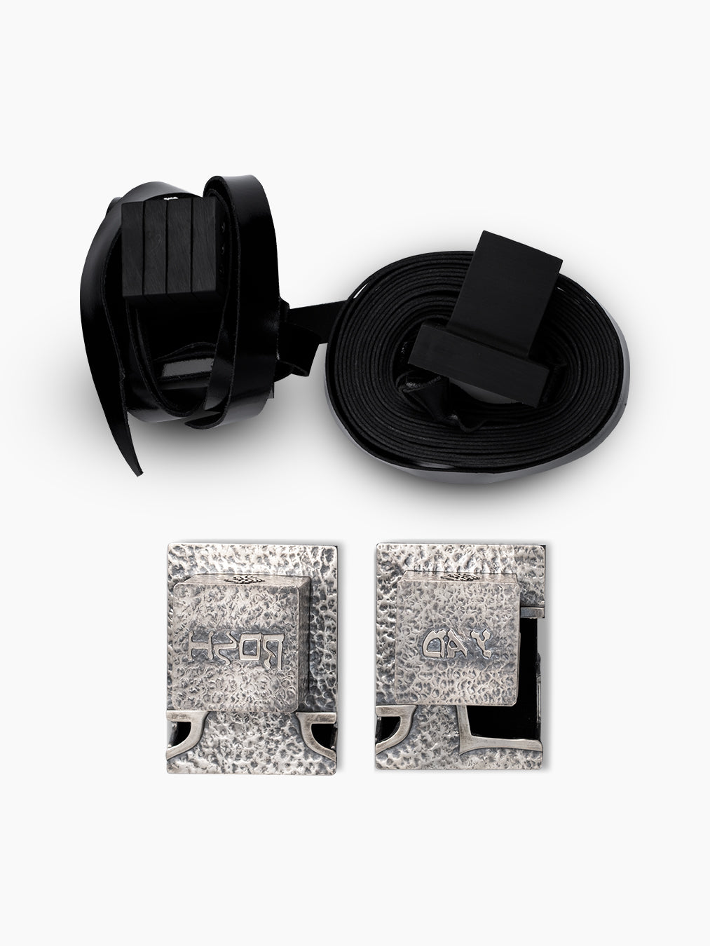 Tefilin Box Brush Silver Kameart