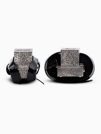 Tefilin Box Brush Silver