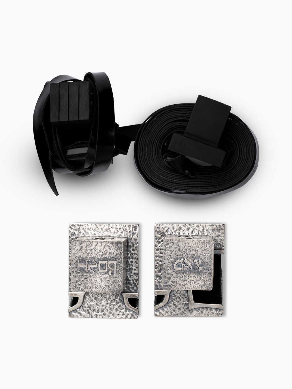 Tefilin Box Brush Silver Kameart