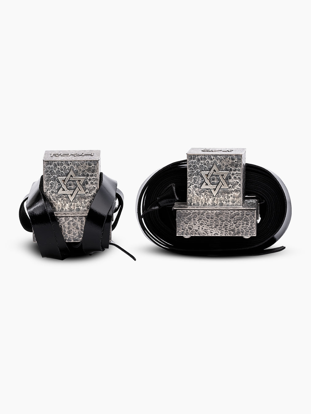 Tefilin Box Brush Silver