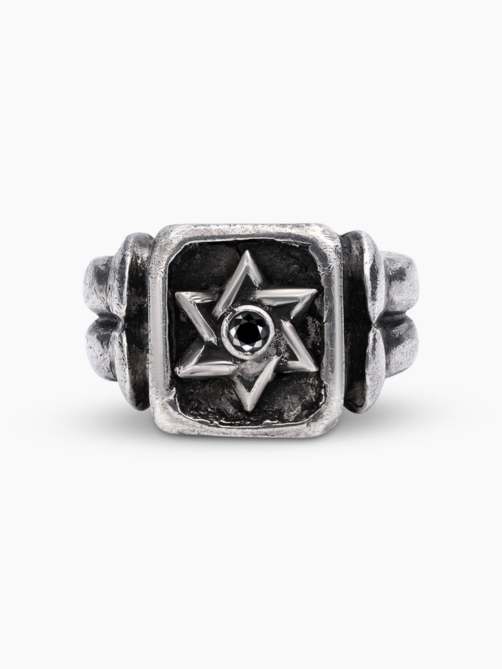 Ring - Nimrod Maguen David Black Diamond