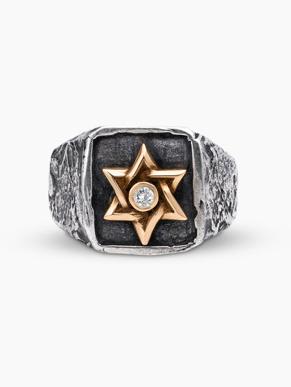 Ring - Samson Rose Gold &amp; White Diamond