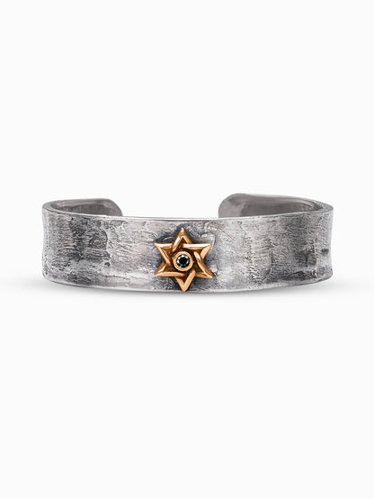 NOAM SILVER Gold and Black Diamond