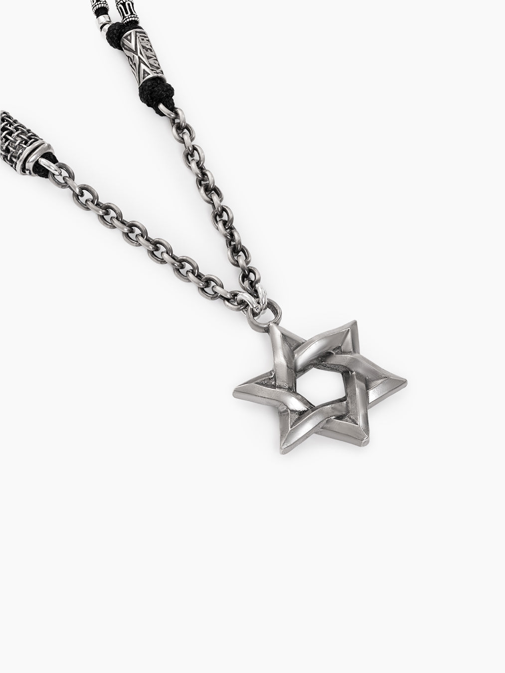 Elie - Star of David Necklace – Cord & Silver