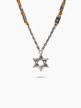 Elie - Star of David Necklace – Cord & Silver