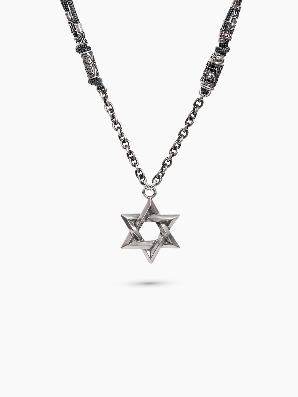 Elie - Star of David Necklace – Cord & Silver