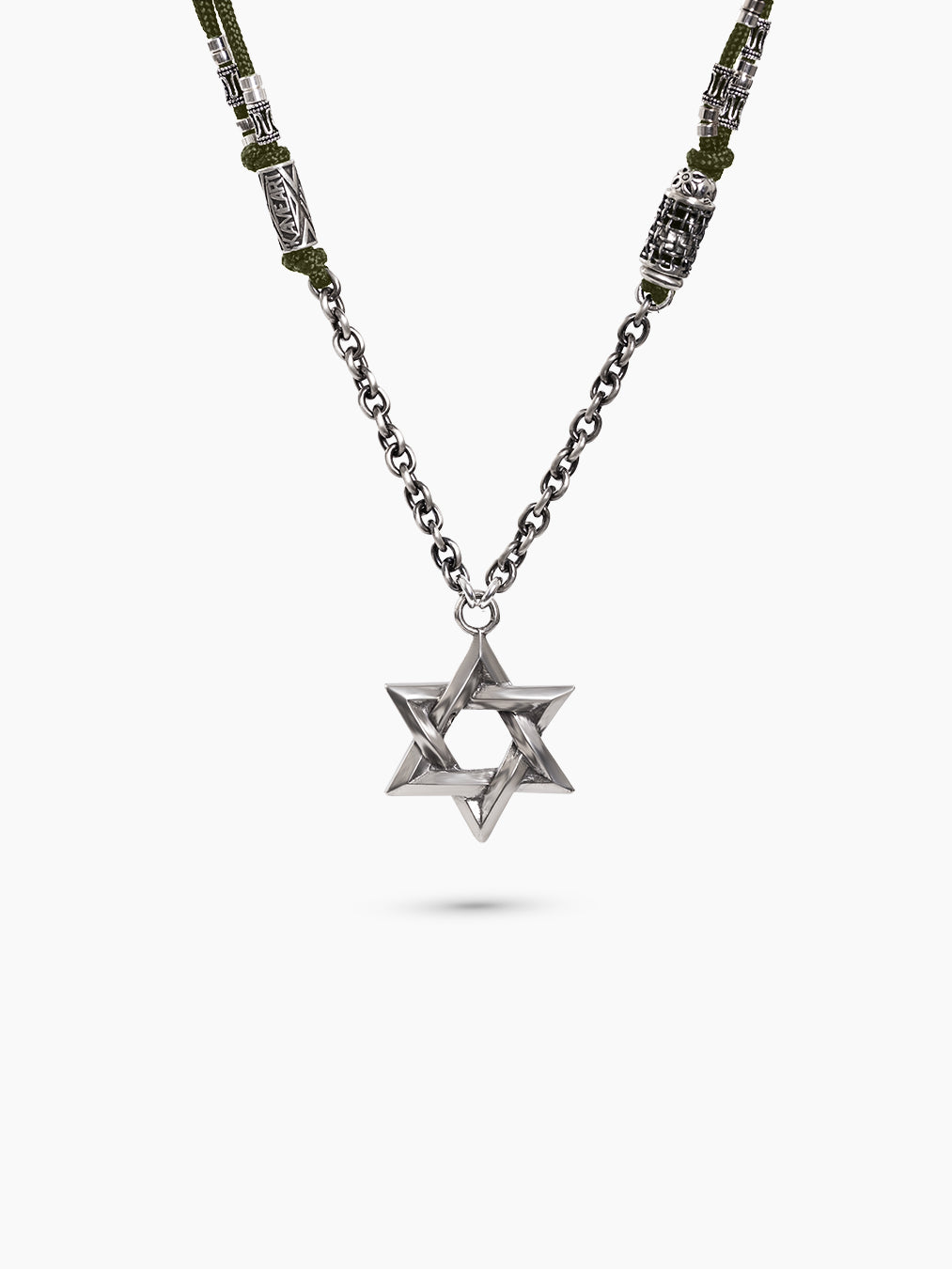 Elie - Star of David Necklace – Cord & Silver