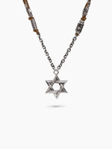 Elie - Star of David Necklace – Cord & Silver