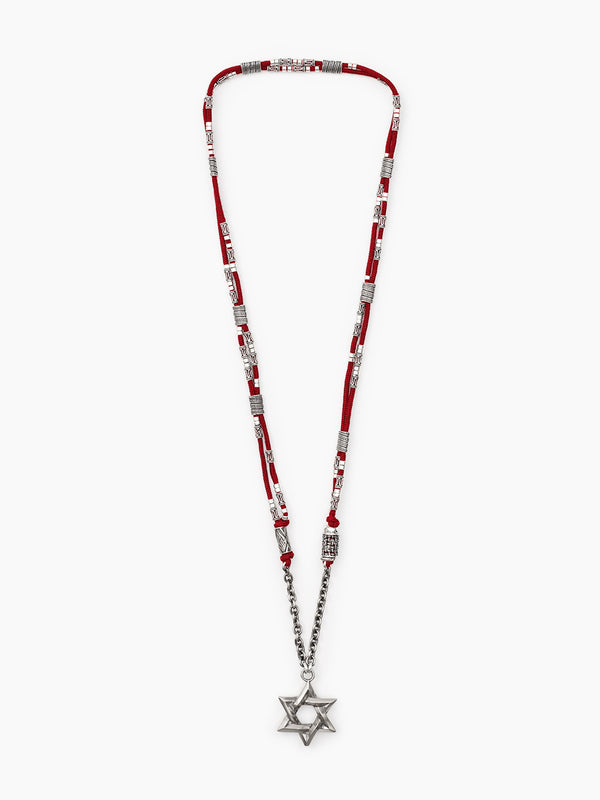 Elie - Star of David Necklace – Cord & Silver