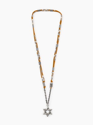 Elie - Star of David Necklace – Cord & Silver
