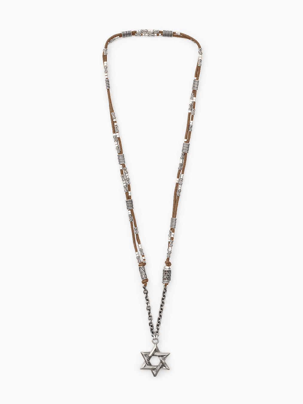 Elie - Star of David Necklace – Cord & Silver