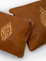 Tallit Bag Aesh Sheli Camel Brown |Tallit & Tefillin Bag Set