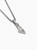 Israel Map White Diamond
