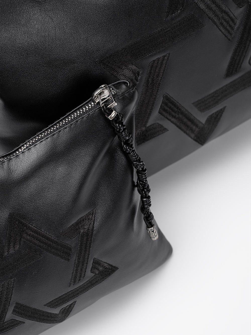 Set Thalit / Tefilines Magen Black Smooth Leather