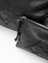 Set Thalit / Tefilines Am Israel Hai Black Grained Leather