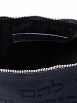 Set Thalit / Tefilines Shema Israel Blue Navy Grained Leather