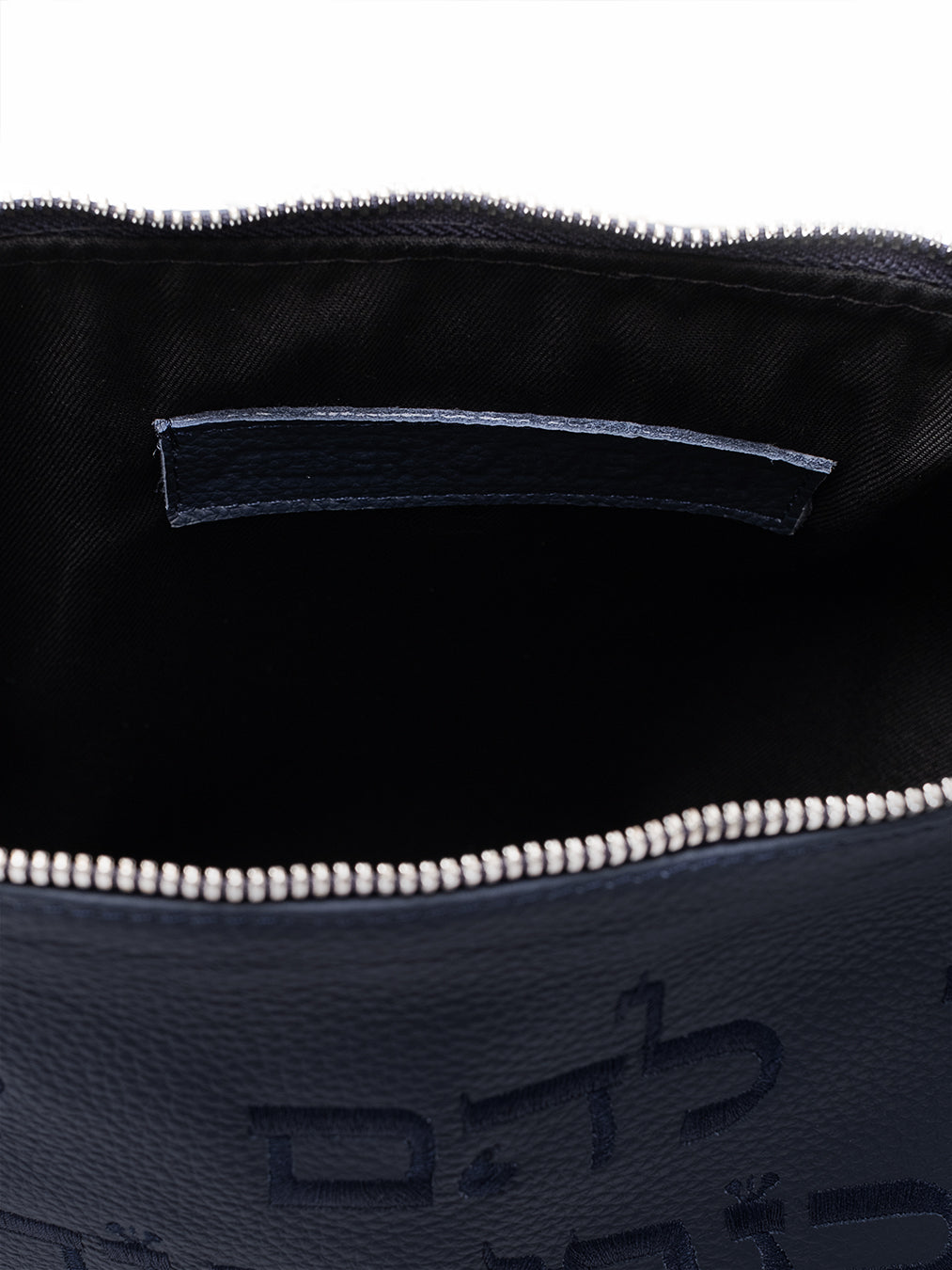 Set Tallit / Tefilines Shema Israel Blue Navy Grained Leather Kameart