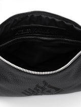 Leather Pouch - Aesh Sheli Black Grained Leather