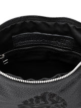 Leather Pouch - Aesh Sheli Black Grained Leather