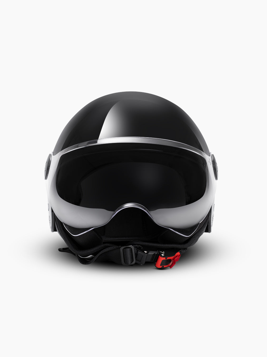 Aesh Sheli Motorcycle Helmet – Black & White Kameart
