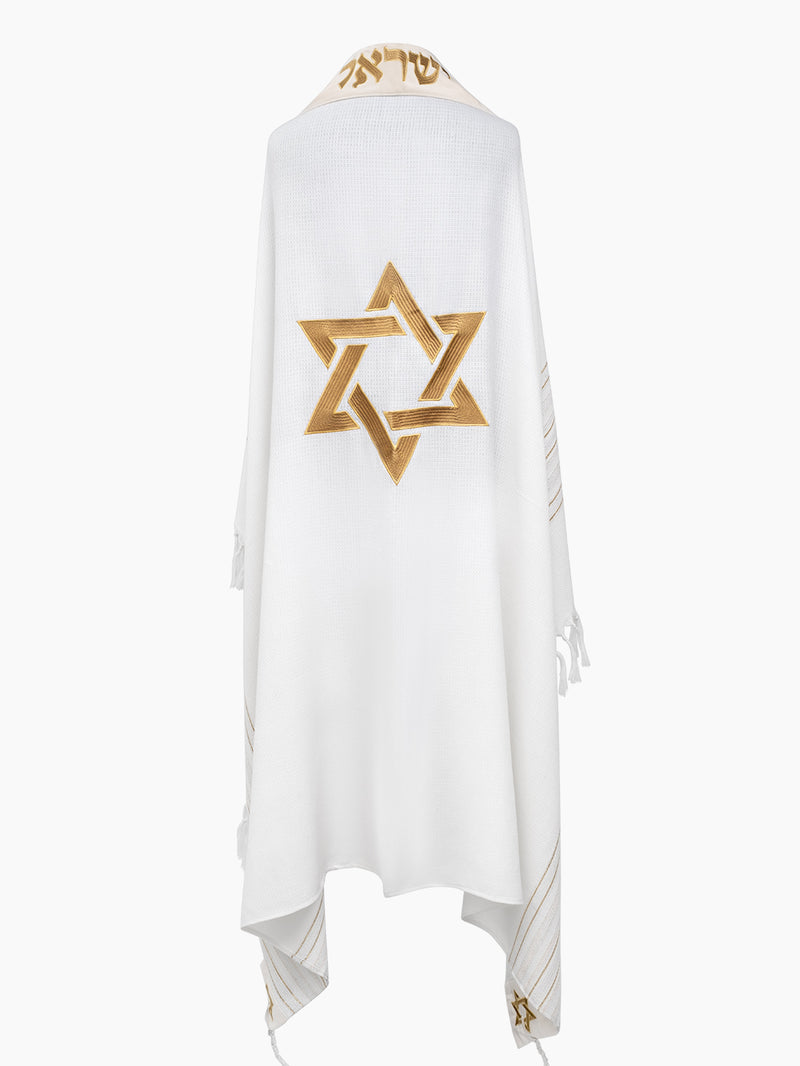 Tallit Maguen David prestige Gold