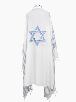 Tallit Maguen David Sky Blue
