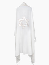 Tallit Maguen David prestige White & Cream